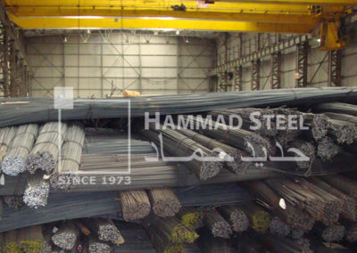 Steel Rebar Stock In Warehouse